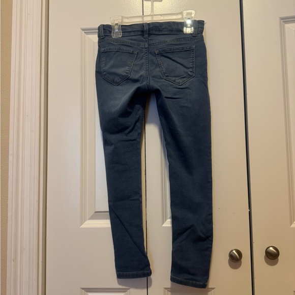 Arizona Jean Co Girls Super Flex Jeggings – Size 8 – Dark Wash - Picture 2 of 4